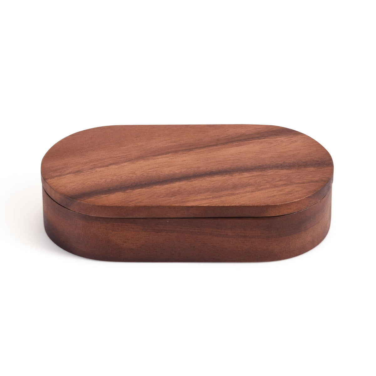 Acacia Wood Salt & Pepper Pinch Pot by Kalmar Home