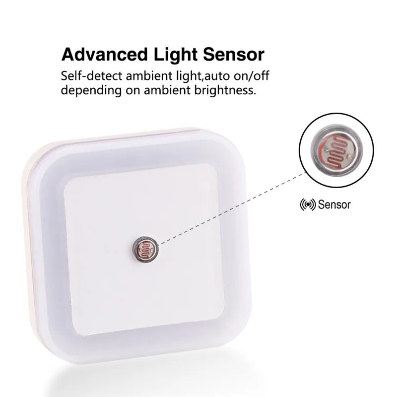 Automatic Plug-In LED Night Light